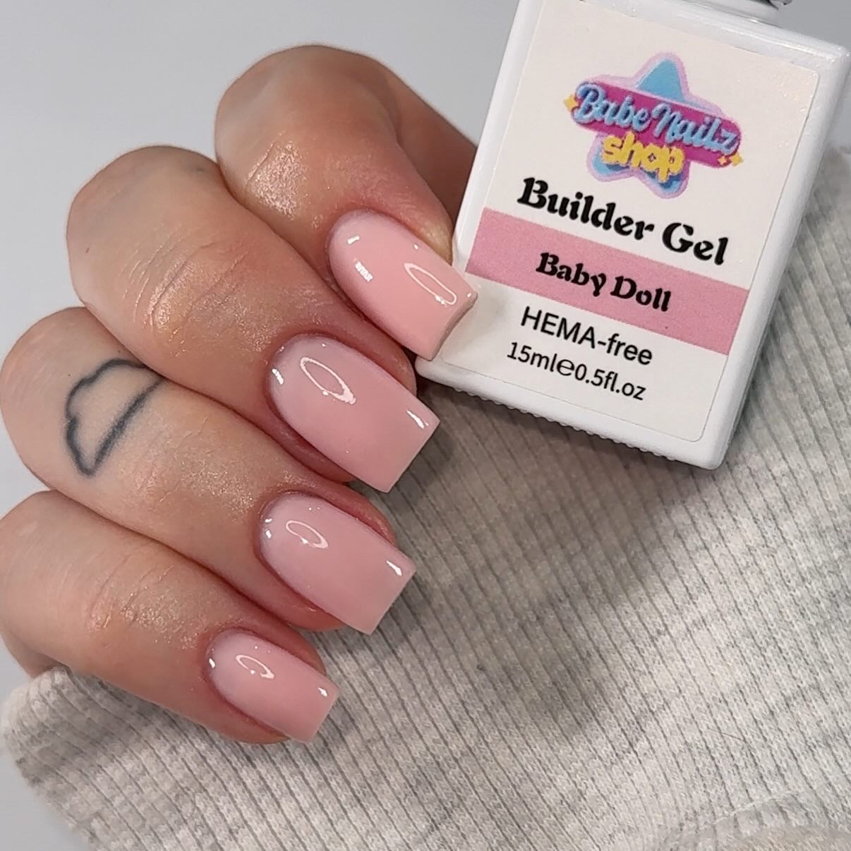 Bottled Builder Gel - Baby Doll