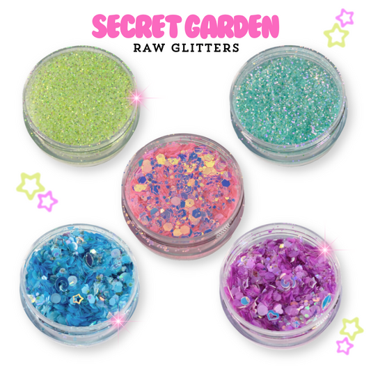 Secret garden Raw Glitter Bundle